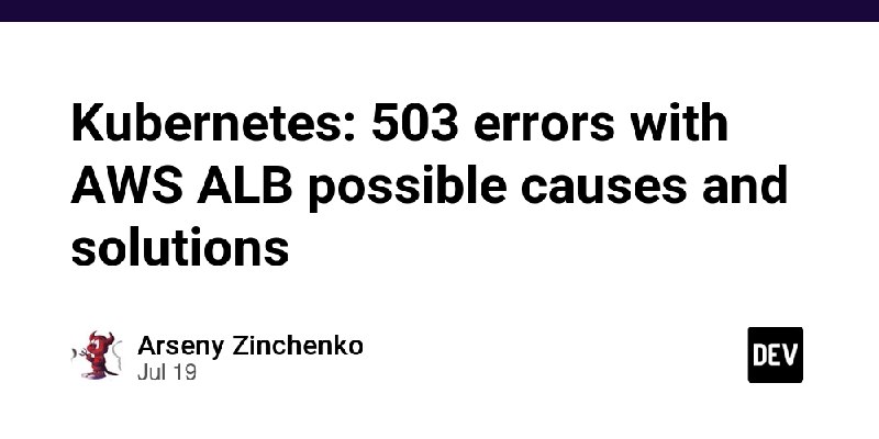 Kubernetes: 503 errors with AWS ALB possible causes and solutions