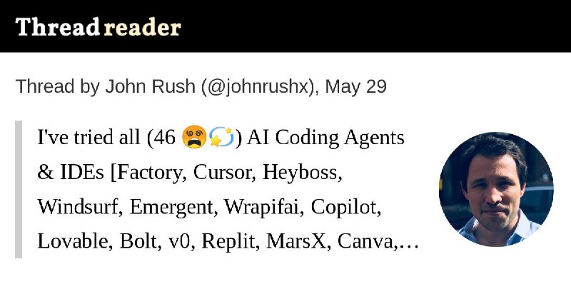 Thread by @johnrushx on Thread Reader App
