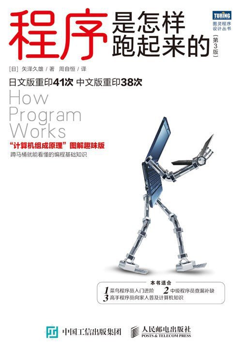 #程序是怎样跑起来的 从CPU -> 二进制 -> 源文件 -> 汇编语言 ，挺好玩的 